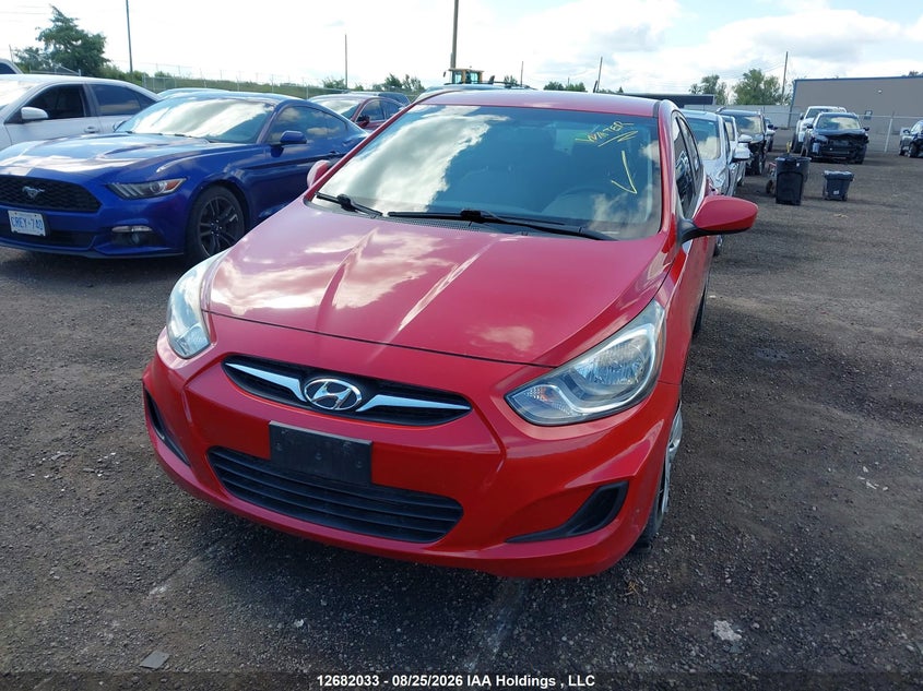 2012 Hyundai Accent, Затопление, IAAI, VIN KMHCT4AE6CU123882 — фото 2