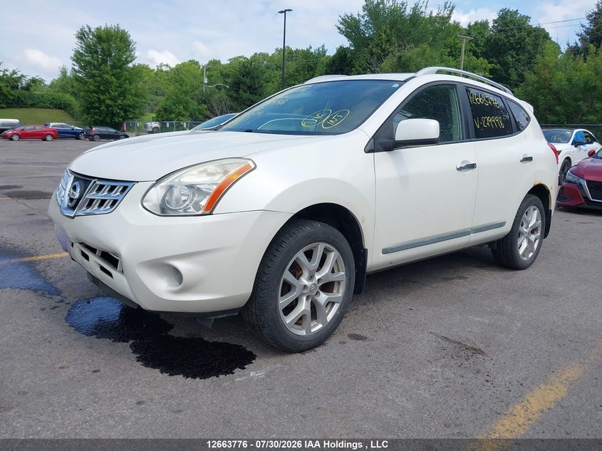 2011 Nissan Rogue, Удар спереду, IAAI, VIN JN8AS5MV5BW279998 — фото 2