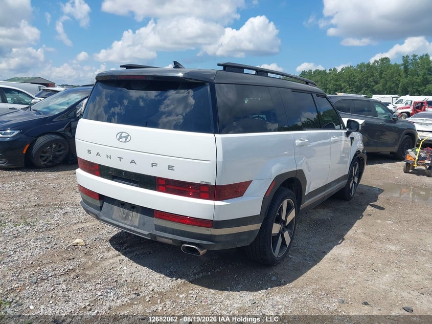 Vin: 5nmp4dgl1sh081863, lot: 3086226, hyundai santa fe limited 20254