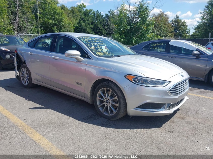 2018 Ford Fusion, Right Rear, IAAI, VIN 3FA6P0PU8JR274021