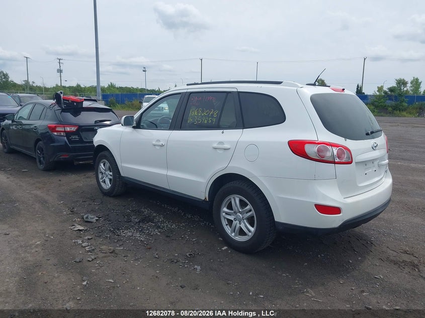 Vin: 5nmsgdag5ah359854, lot: 3086243, hyundai santa fe 20103