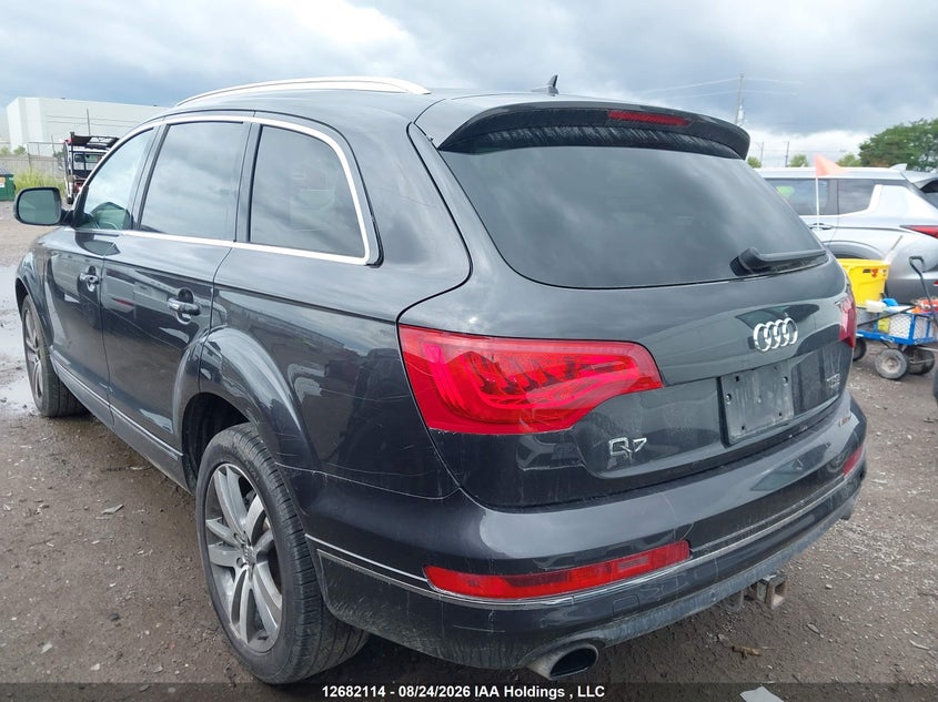 Vin: wa1vgcfe2ed020184, lot: 3086279, audi q7 prestige 20143