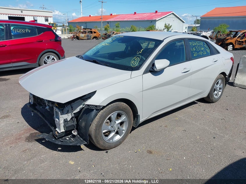 Vin: kmhlm4ag4nu331566, lot: 3086283, hyundai elantra sel 20222