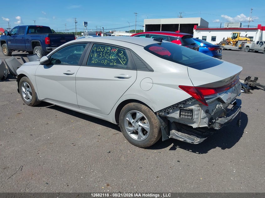 Vin: kmhlm4ag4nu331566, lot: 3086283, hyundai elantra sel 20223