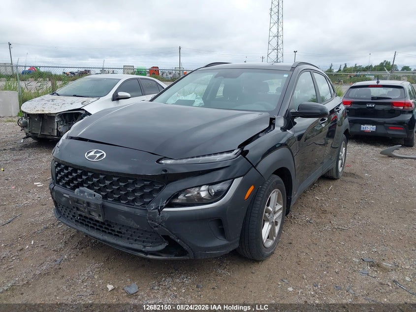 Vin: km8k12ab9nu822101, lot: 3086315, hyundai kona se 20222