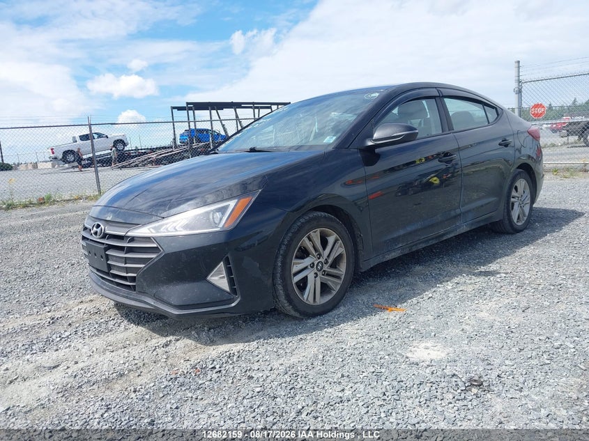 2019 Hyundai Elantra Sel/Value/Limited, Repossession, IAAI, VIN KMHD84LF0KU890363 — photo 2