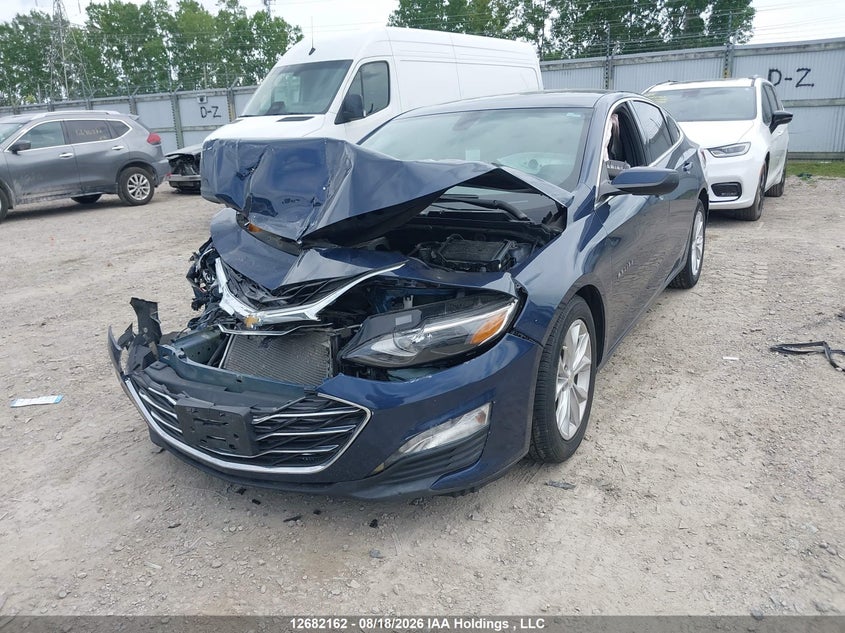 Vin: 1g1zd5st7nf109732, lot: 3086327, chevrolet malibu lt 20222