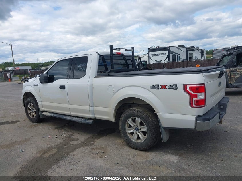 2018 FORD F150 SUPER CAB PICKUP 3.3L V-6 DI, DOHC, VVT, 290HP