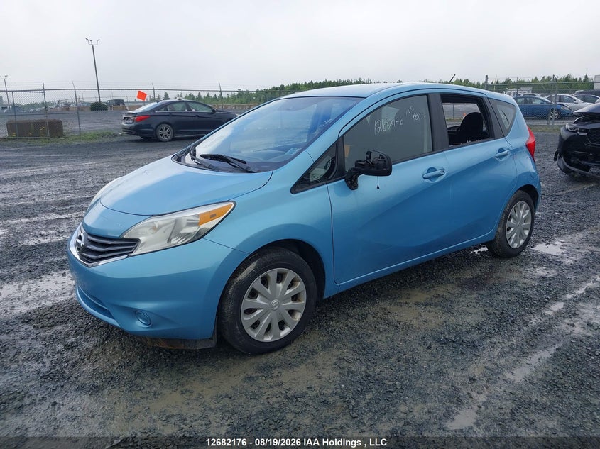 2014 Nissan Versa, Вандализм, IAAI, VIN 3N1CE2CP3EL419184 — фото 2