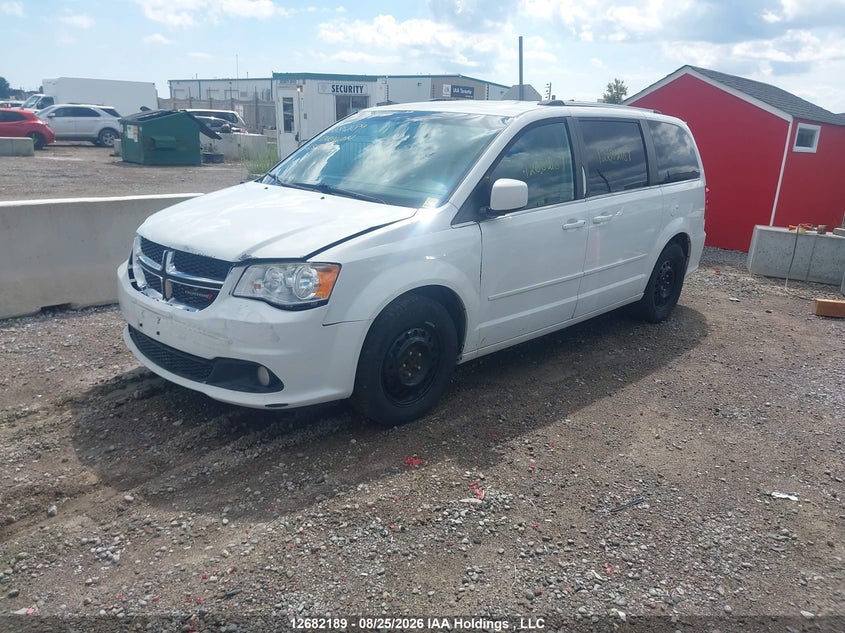 2017 Dodge Caravan, Front, IAAI, VIN 2C4RDGBG9HR658500 — photo 2