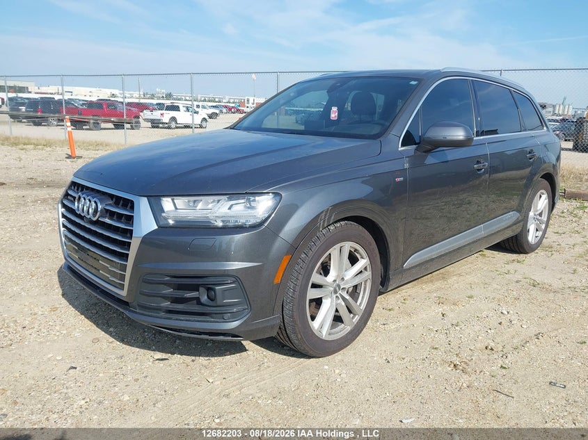 2017 Audi Q7, Град, IAAI, VIN WA1WAAF76HD049915 — фото 2