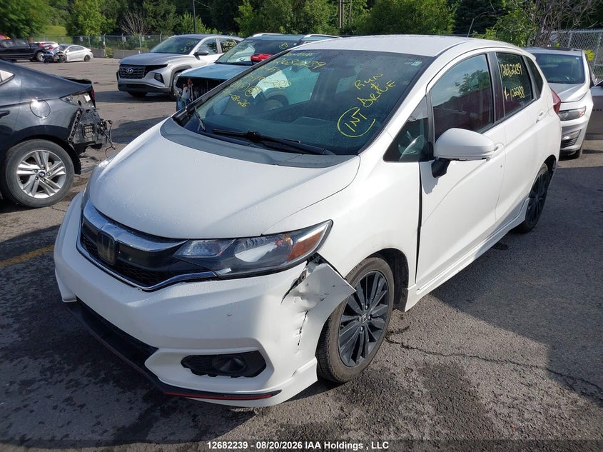 Vin: 3hggk5h6xjm102288, lot: 3086404, honda fit sport 20182