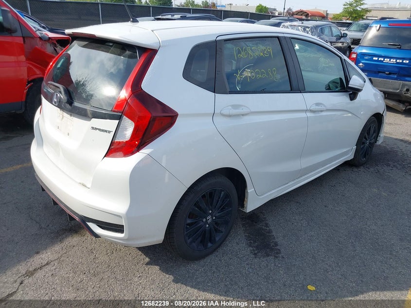 Vin: 3hggk5h6xjm102288, lot: 3086404, honda fit sport 20184