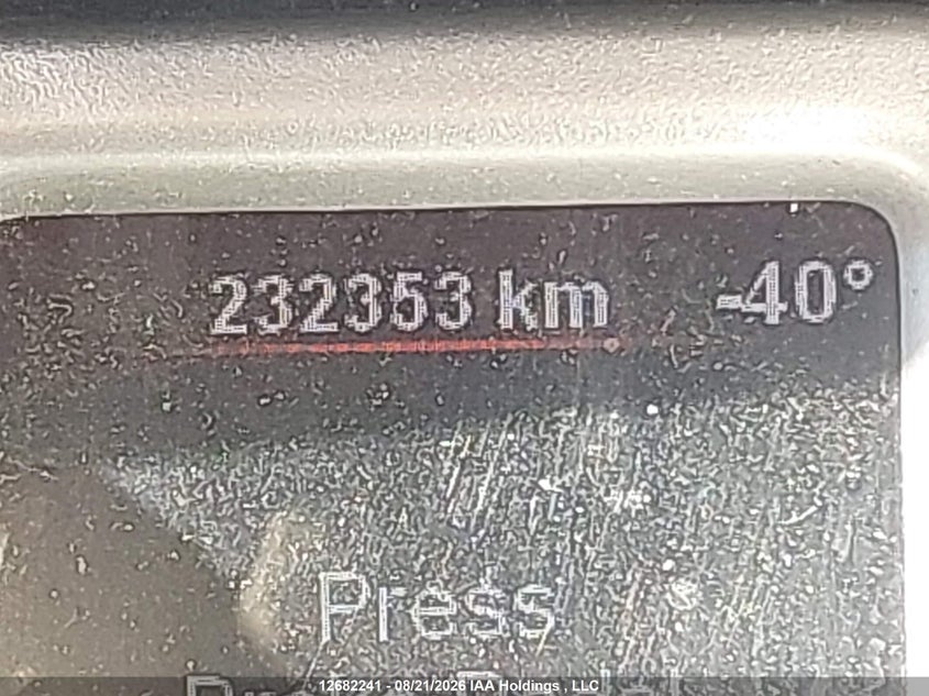 2012 DODGE JOURNEY SPORT UTILITY VEHICLE 2.4L I4 FI DOHC 16V NF4