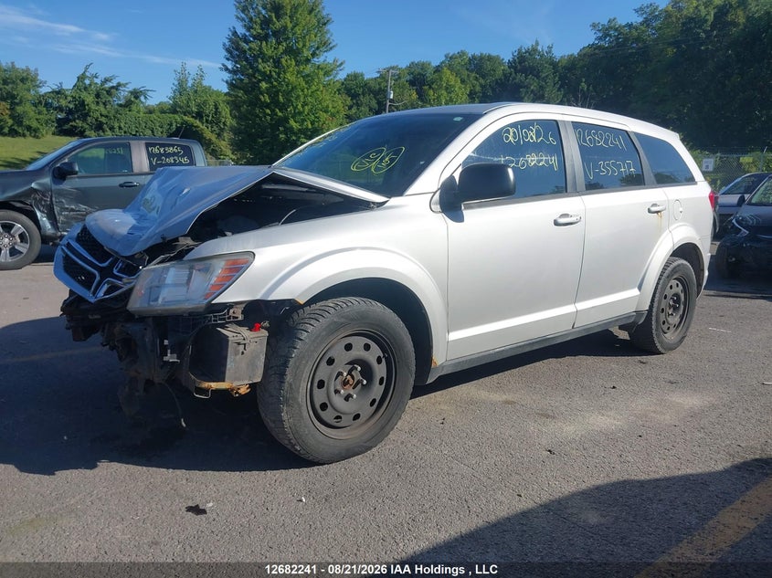 2012 DODGE JOURNEY SPORT UTILITY VEHICLE 2.4L I4 FI DOHC 16V NF4