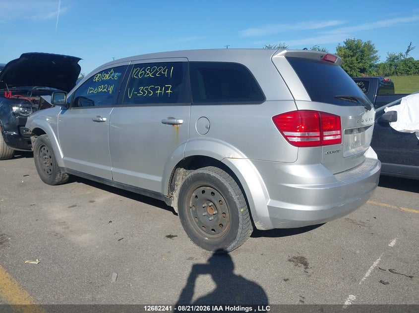 2012 DODGE JOURNEY SPORT UTILITY VEHICLE 2.4L I4 FI DOHC 16V NF4
