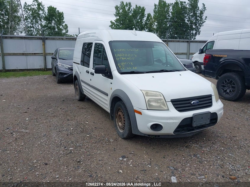 2011 Ford Transit Connect Xlt, Удар сзади, IAAI, VIN NM0LS6BN8BT060772