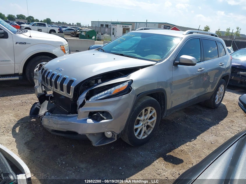 2016 Jeep Cherokee, Удар спереди, IAAI, VIN 1C4PJMCS0GW150231 — фото 2