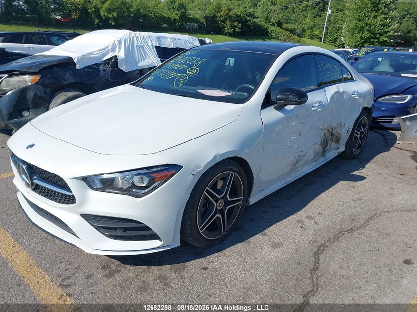 Vin: w1k5j4hb9pn372147, lot: 3086453, mercedes-benz cla 250 coupe 4matic 20232