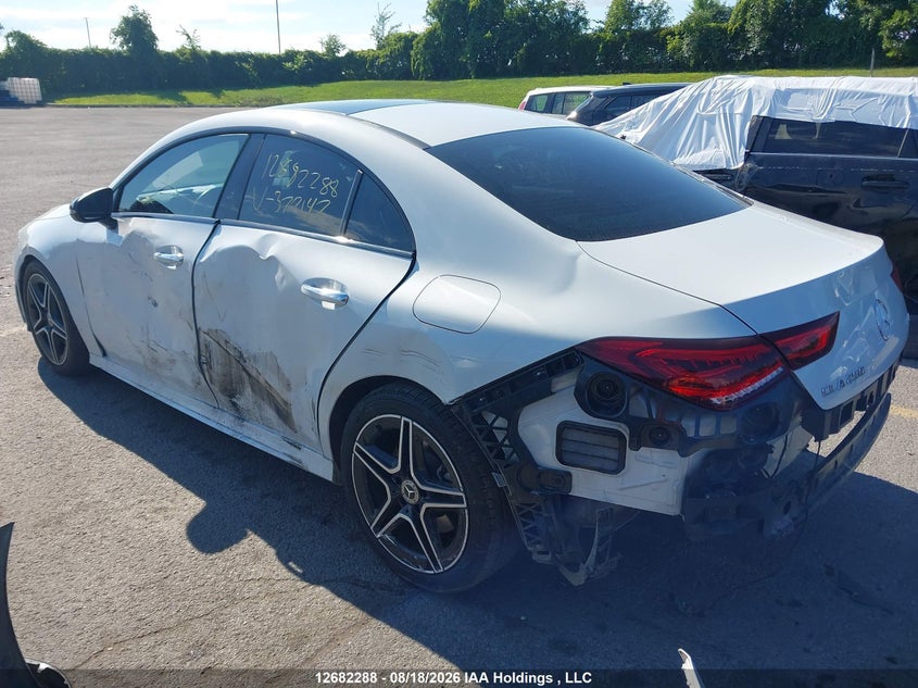 Vin: w1k5j4hb9pn372147, lot: 3086453, mercedes-benz cla 250 coupe 4matic 20233