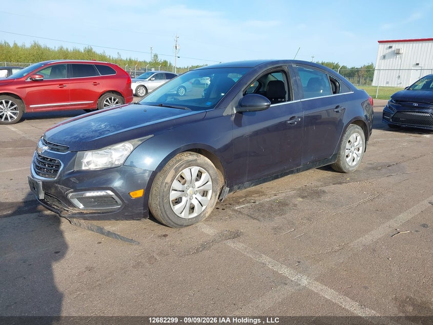 2016 Chevrolet Cruze Limited Lt, Угон, IAAI, VIN 1G1PE5SBXG7125870 — фото 2