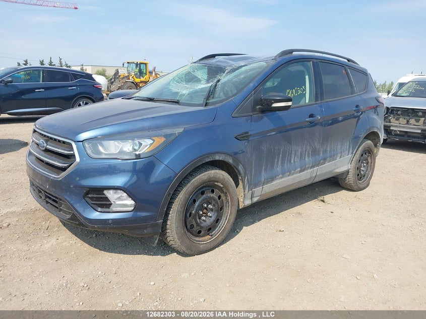 Vin: 1fmcu9j92jub91154, lot: 3086468, ford escape titanium 20182