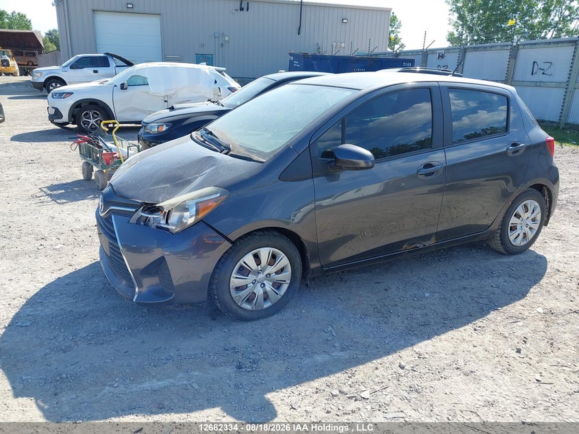2015 Toyota Yaris, Благодійність, IAAI, VIN VNKKTUD30FA051164 — фото 2