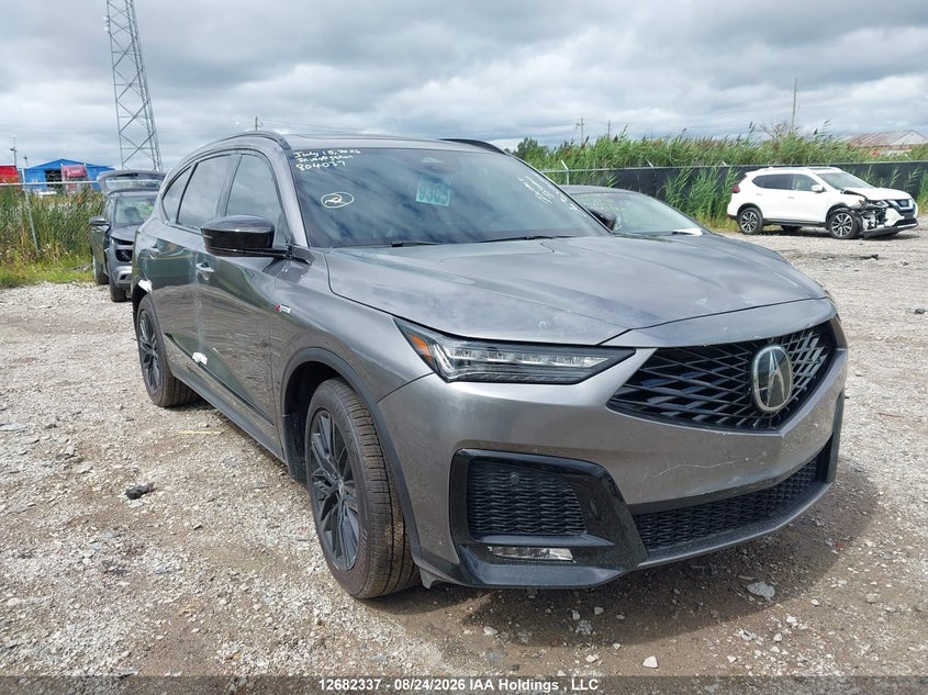 2026 Acura Mdx Platinum Elite A-Spec, Удар спереди, IAAI, VIN 5J8YE1H97TL804037