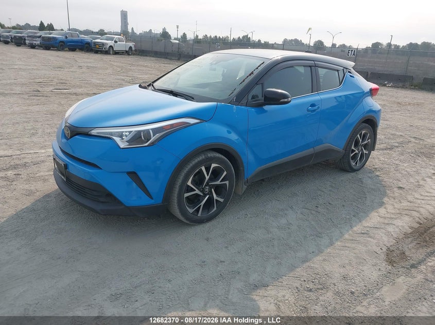 Vin: nmtkhmbx3kr066978, lot: 3086535, toyota c-hr 20192