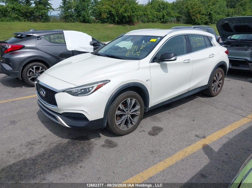 Vin: sjkch5cr3ja044113, lot: 3086542, infiniti qx30 20182