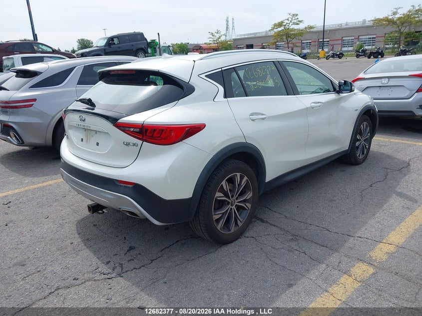 Vin: sjkch5cr3ja044113, lot: 3086542, infiniti qx30 20184