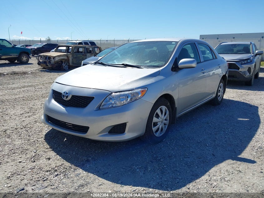 2009 Toyota Corolla, Front, IAAI, VIN 2T1BU40E39C029415 — photo 2