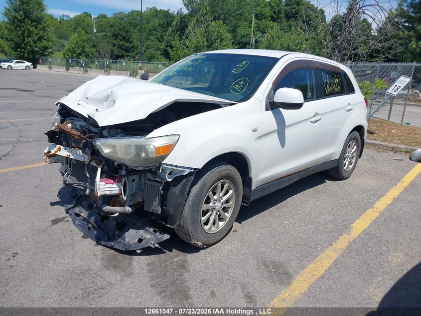 2012 Mitsubishi RVR, Удар спереду, IAAI, VIN JA4AH3AU7CZ603960 — фото 2
