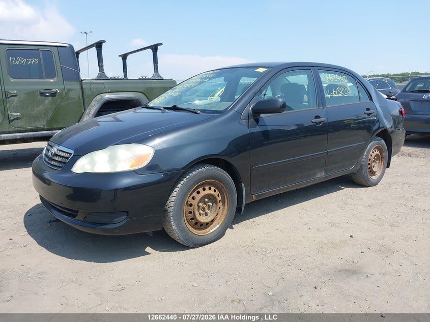 2006 Toyota Corolla, Удар сзади, IAAI, VIN 2T1BR32EX6C613220 — фото 2