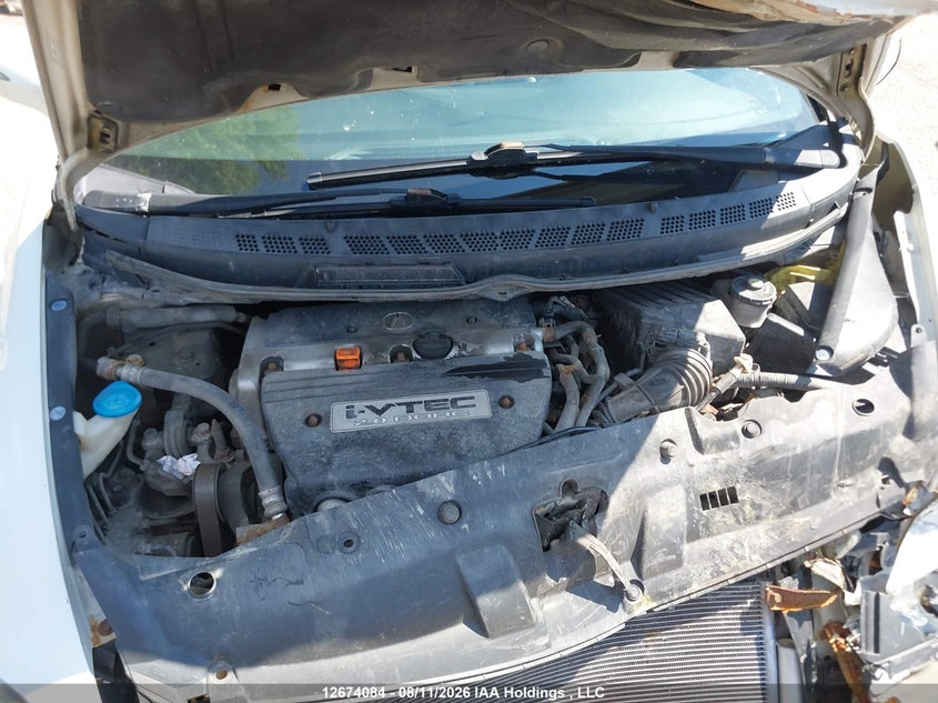 2011 ACURA CSX SEDAN 2.0L I-4 DOHC, VVT, 155HP