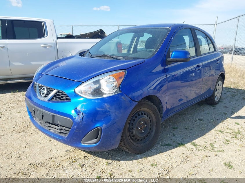 2017 Nissan Micra, Удар спереду, IAAI, VIN 3N1CK3CP2HL263870 — фото 2