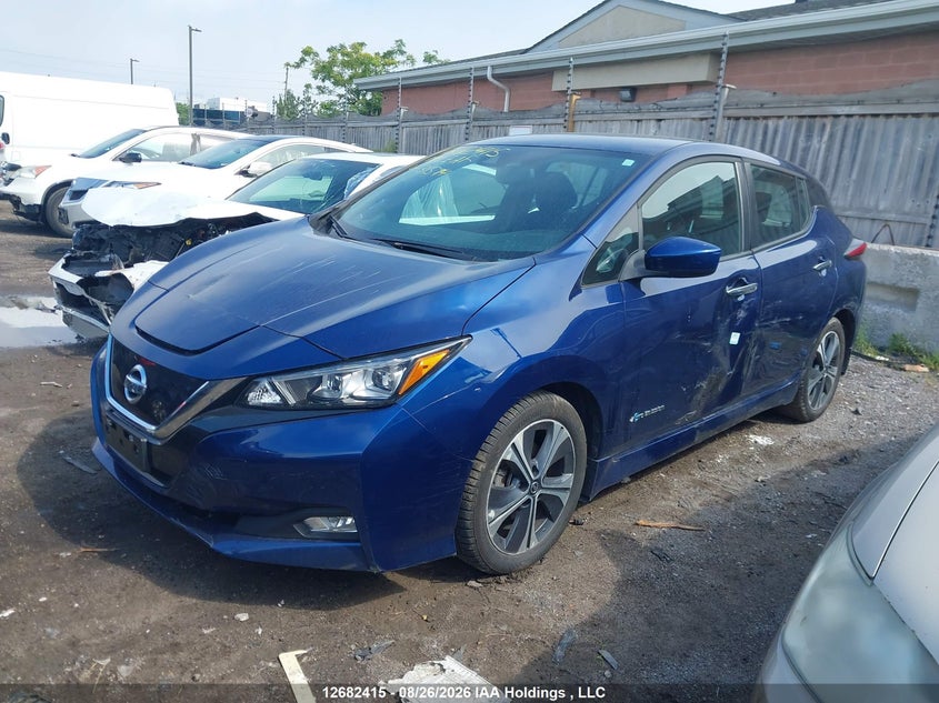 2019 Nissan Leaf, Левый бок, IAAI, VIN 1N4AZ1CP9KC315914 — фото 2