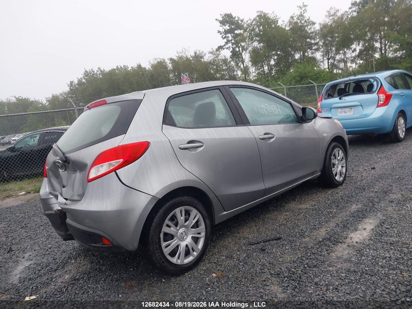 Vin: jm1de1ky6c0150470, lot: 3086625, mazda mazda2 20124