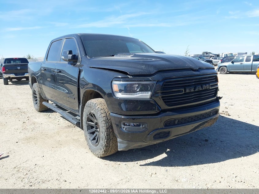 2023 Ram 1500 Sport, Front, IAAI, VIN 1C6SRFVT8PN676561