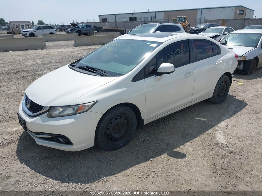 Vin: 2hgfb2f73dh105932, lot: 3086699, honda civic touring 20132