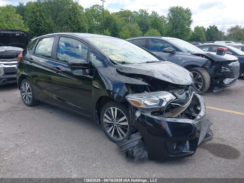 2017 Honda Fit Ex, Удар спереду, IAAI, VIN 3HGGK5H76HM104235