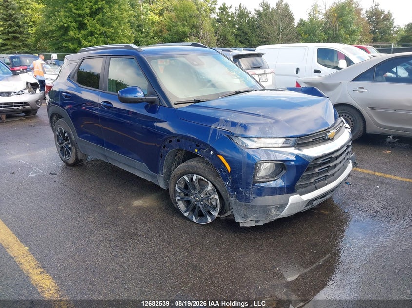 2022 Chevrolet Trailblazer Lt, Подвеска, IAAI, VIN KL79MPSL2NB022683