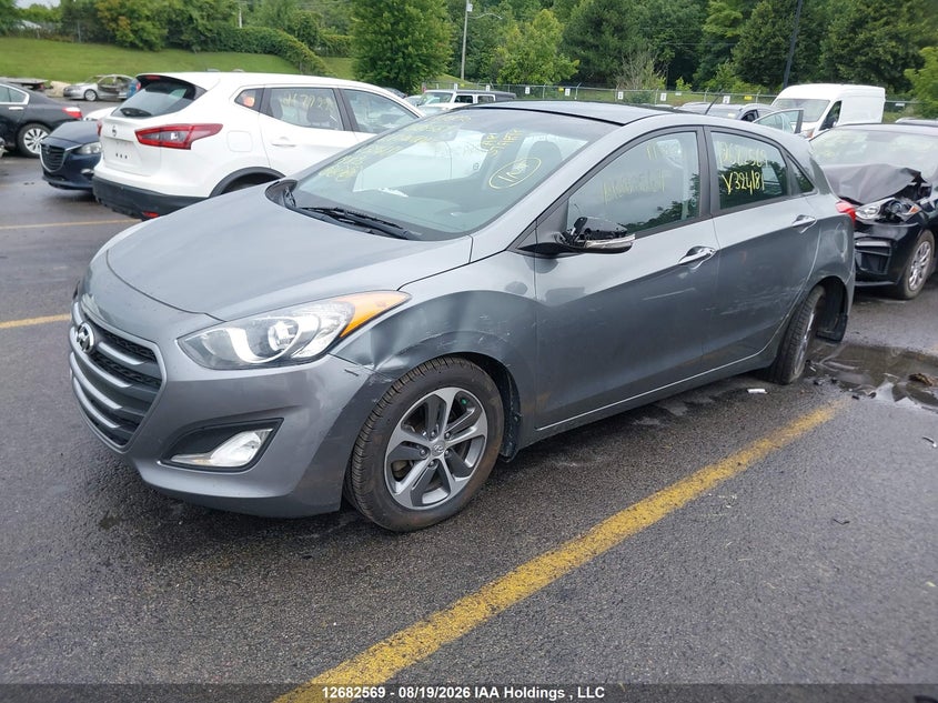 Vin: kmhd35lh7gu324181, lot: 3086760, hyundai elantra gt 20162