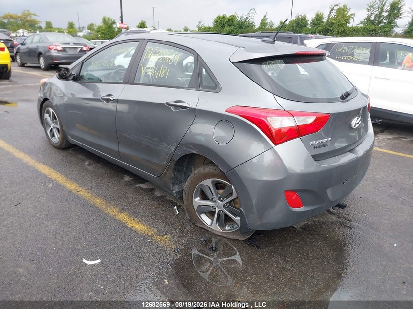 Vin: kmhd35lh7gu324181, lot: 3086760, hyundai elantra gt 20163