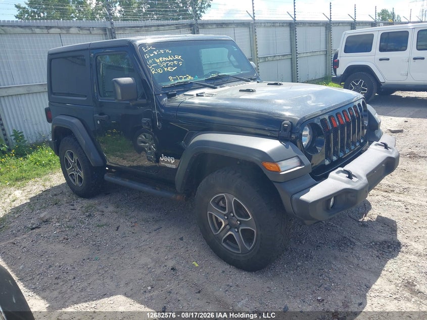 Vin: 1c4gjxag4kw597959, lot: 3086768, jeep wrangler sport 2019 img_1