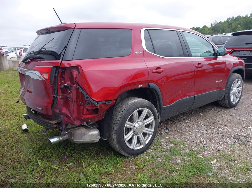 Vin: 1gkknrls7kz174775, lot: 3086796, gmc acadia sle 20194