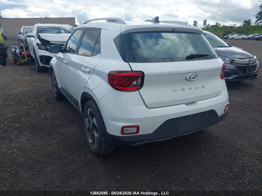 Vin: kmhrc8a35mu086972, lot: 3086801, hyundai venue trend 20213