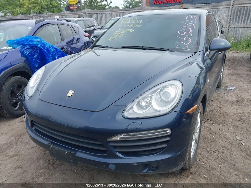 2014 Porsche Cayenne, Удар спереду, IAAI, VIN WP1AF2A24ELA37085 — фото 2