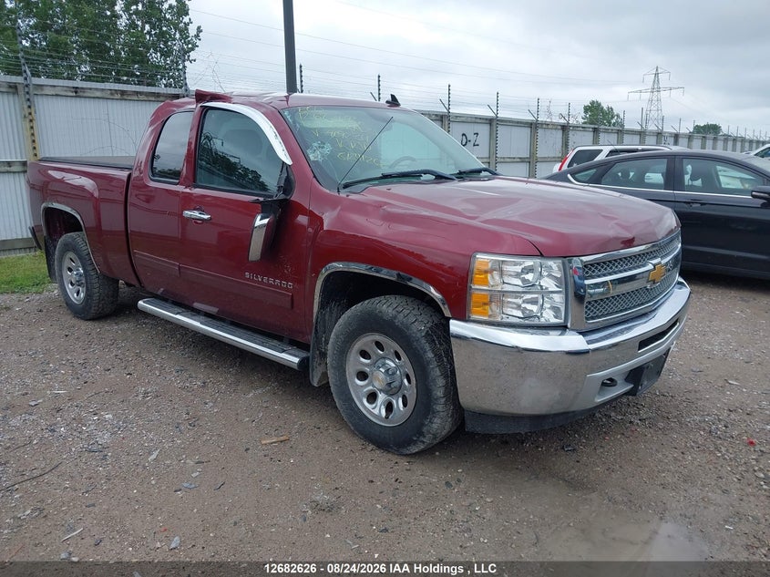 2013 Chevrolet Silverado 1500 Ls, Правый бок, IAAI, VIN 1GCRKREA7DZ409234