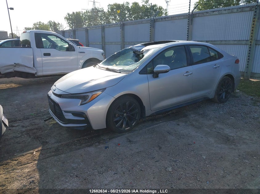 Vin: jtdbdmhe0rj005727, lot: 3086840, toyota corolla hybrid xse 20242